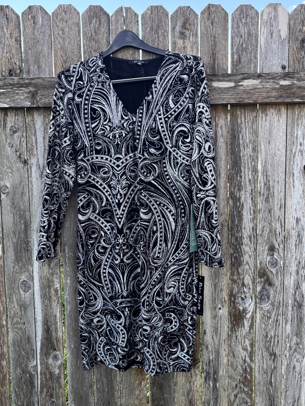 Sparkly Little Black Dress